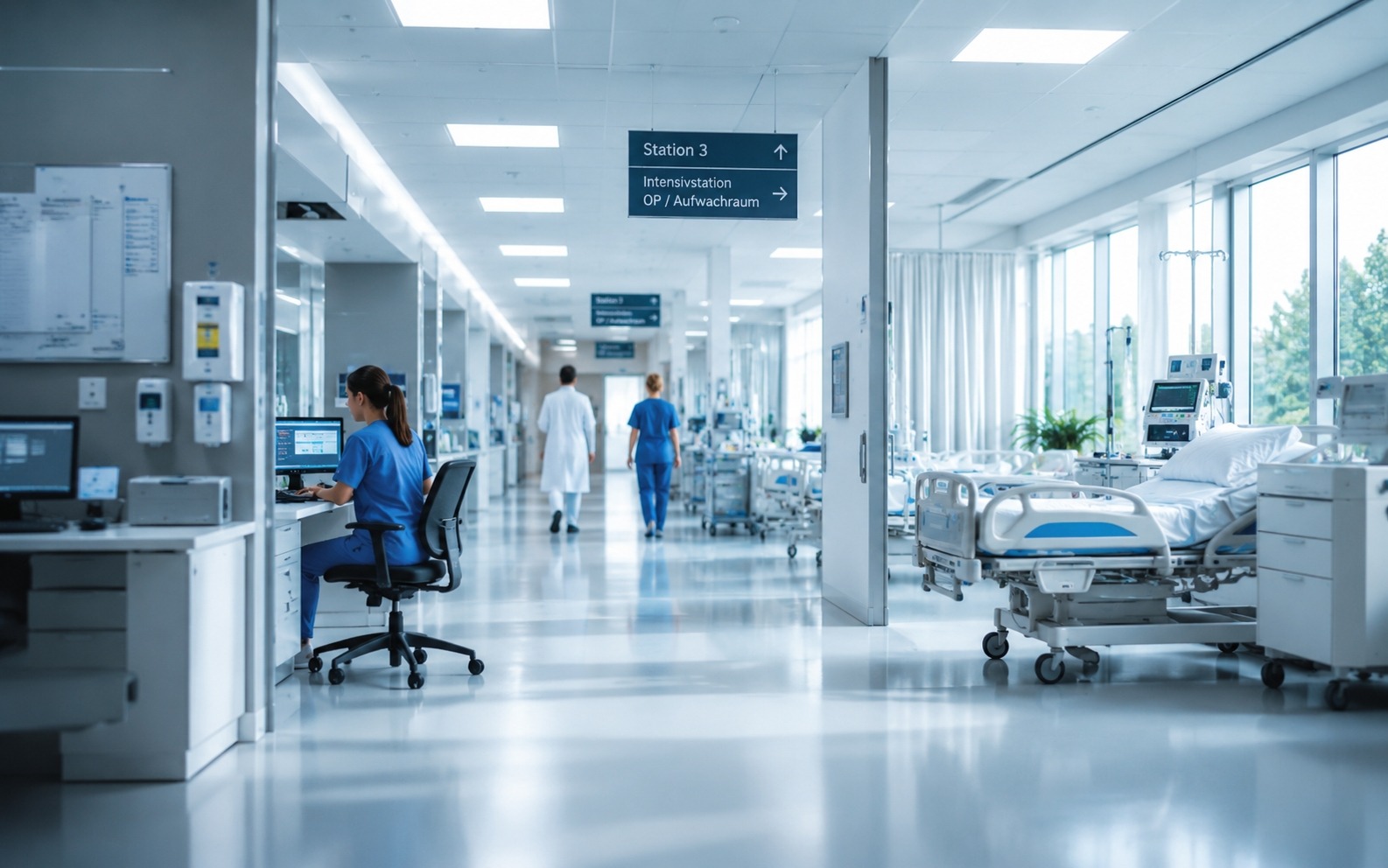 Alltägliche Krankenhausszene als Praxisbezug für klinische Alarmierungsprozesse